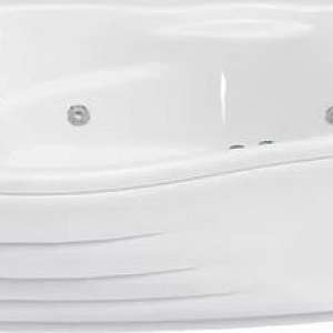 Акриловая ванна Милен 169,5*88,5 правая