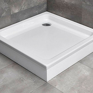 Душевой поддон Radaway Siros C 80*80*17 на базе из пенопласта