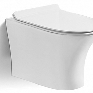 Унитаз Timo REKO TK-203 подвесной, безободковый с крышкой-сиденьем микролифт