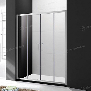 Душевая дверь в нишу Cezares Molveno BF-2 170*190 прозрачное стекло, без поддона