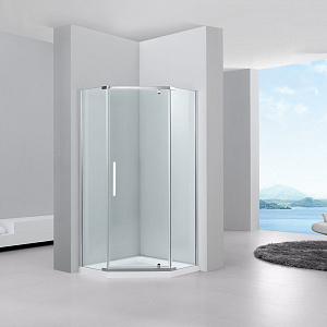 Душевая дверь  Black & White S305