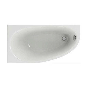 Ванна акриловая АКВАТЕК Дива левая 170х90 DIV170-0000002 (без гидромассажа)