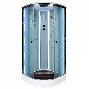 Душевая кабина Deto ЕМ1580 80*80*220 с подсветкой