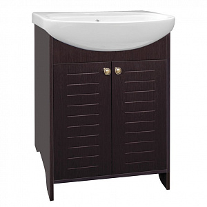 Тумба с раковиной Style Line Кантри 65 венге