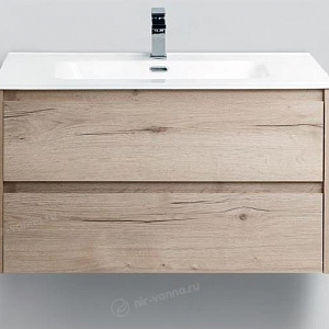 Тумба с раковиной BelBagno Stile Moderno Kraft 90 Rovere Galifax Bianco