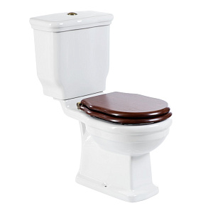 Унитаз-компакт Belbagno Boheme 37*48,5 вертикальный выпуск с крышкой-сиденьем МДФ микролифт