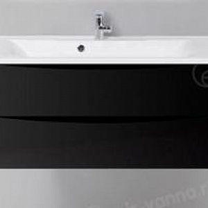 Тумба с раковиной BelBagno Stile Moderno Marino 120 Nero Lucido