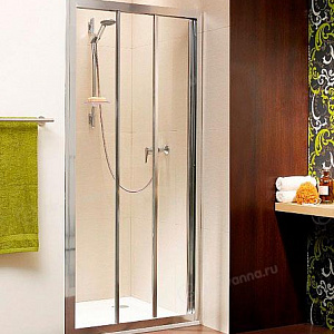 Душевая дверь в нишу Radaway Treviso DW 80 коричневое стекло 78-81*190 без поддона