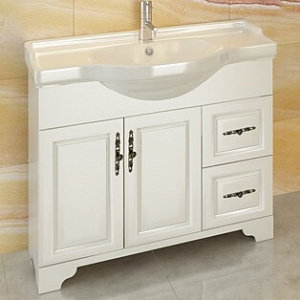 Тумба с раковиной Comforty Севилья 100 слоновая кость