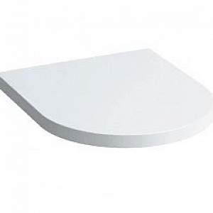 K BY LAUFEN сиденье с крышкой бстросъёмное, с механизмом мягкого закрывания, цвет белый