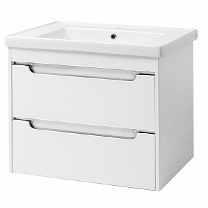 Тумба с раковиной Cerutti Spa Эмилия 70 подвесная, белая