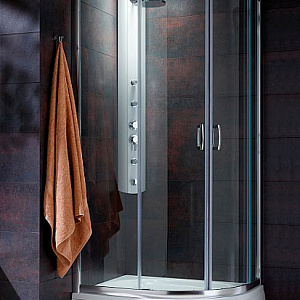 Душевой уголок Radaway Premium Plus E 1900 коричневое стекло 100*80*190 без поддона