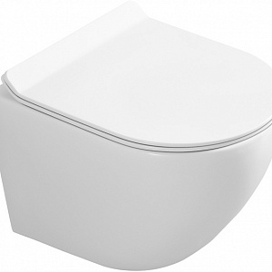 Чаша унитаза безободкового ART&MAX OVALE AM011CHR