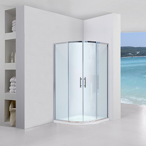 Душевая дверь  Black & White S101 80