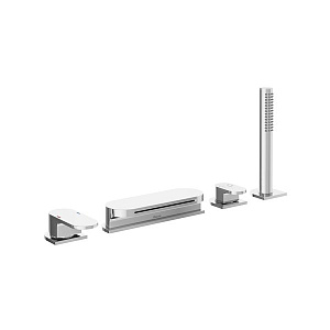 Смеситель на борт ванны Ravak Chrome CR 025.00 на 4 отверстия