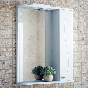 Зеркало-шкаф Koral Лайза 60С белое R