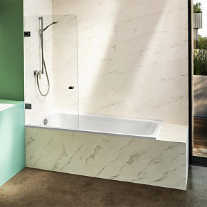 Ванна стальная Bette Space M 170*90*42 с шумоизоляцией, левосторонняя