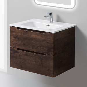 Тумба с раковиной BelBagno Stile Moderno Etna 50/39 Rovere Moro