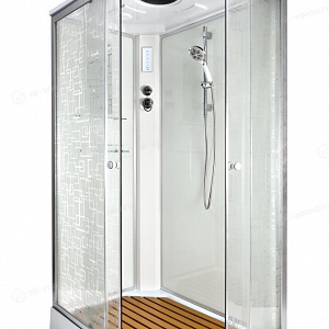 Душевая кабина Deto ЕМ1511 110*80*220 L с электрикой