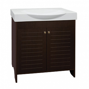 Тумба с раковиной Style Line Кантри 76 венге