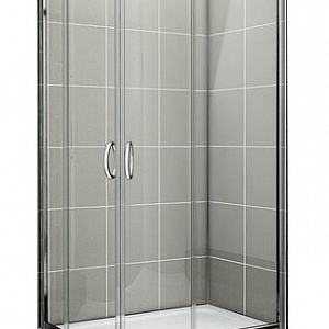 Душевой уголок Bas Infinity Rad-120-C-CH 120*80*185 L/R без поддона
