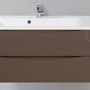 Тумба с раковиной BelBagno Stile Moderno Marino 100 Cioccolato Opaco