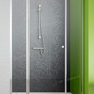 Душевая дверь в нишу Radaway Eos II DWS 120L прозрачное стекло 119-121*195 без поддона