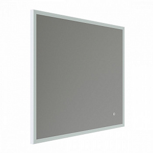 Зеркало Iddis Brick 80 белый глянец