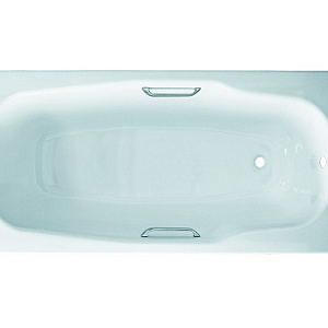 Ванна стальная BLB Atlantica 180*80*33 с отверстиями для ручек