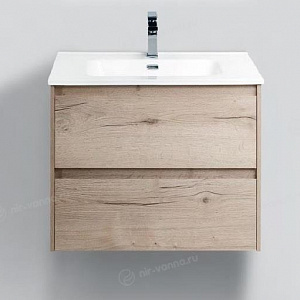 Тумба с раковиной BelBagno Stile Moderno Kraft 60 Rovere Galifax Bianco