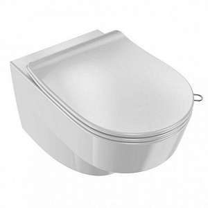 Подвесной унитаз Jacob Delafon Odeon Rive Gauche 36*54 с крышкой-сиденьем микролифт