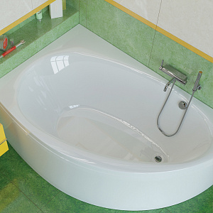 NEVADA 140x90  ALPEN Панель фронтальная (R/L) (snowwhite)