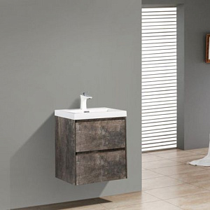 Тумба с раковиной BelBagno Stile Moderno Pietra Mini 50 Stone