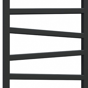 Полотенцесушитель электрический Terma Zigzag 50x107, черный матовый