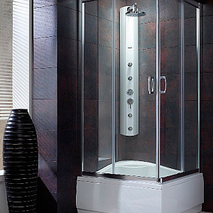 Душевой уголок Radaway Premium Plus C 1700 прозрачное стекло 90*90*170 без поддона