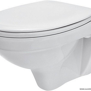 Унитаз подвесной Cersanit Delfi-w 35*52,5 с крышкой-сиденьем