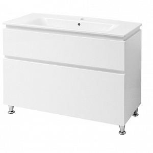 Тумба с раковиной Cerutti Spa Романья 105 белая