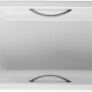 Ванна чугунная Jacob Delafon Parallel 150*70*37,5 с отверстиями для ручек