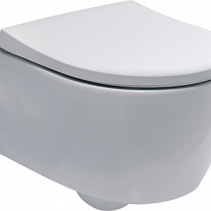 Унитаз подвесной Geberit iCon с сиденьем и быстросъемной крышкой с микролифтом
