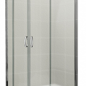 Душевой уголок Bas Infinity Rad-120-G-CH 120*80*185 L/R без поддона