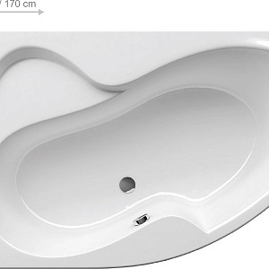 Акриловая ванна Ravak Rosa II 160х105 L