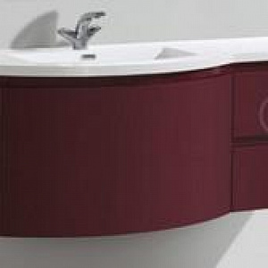 Тумба с раковиной BelBagno Stile Moderno Prospero 120 L Rosso Brilliante