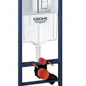 Система инсталляции для унитазов Grohe Rapid SL 38772001 3 в 1 с кнопкой смыва