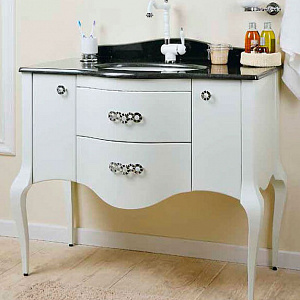 Тумба с раковиной Timo Elsa M-VR 100 белая (снят с производства)