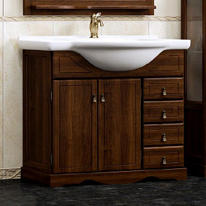 Тумба с раковиной Opadiris Клио 70 антикварный орех