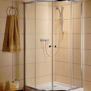 Душевой уголок Radaway Classic A800 матовое стекло, профиль хром 80*80*185 без поддона