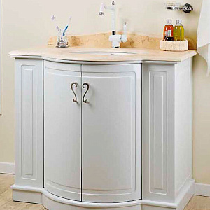 Тумба с раковиной Timo Anni M-R 100 белая (снят с производства)