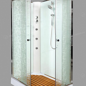 Душевая кабина Deto ЕМ1511 N 110*80*208 L с гидромассажем без крыши