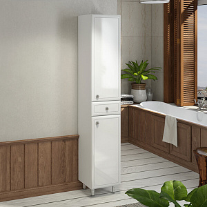 Пенал Comforty Сочи 35 белый глянец R