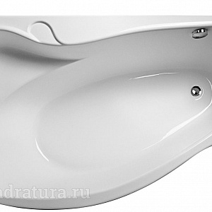 Акриловая ванна MarkaOne Gracia 170х100 L (комплект)